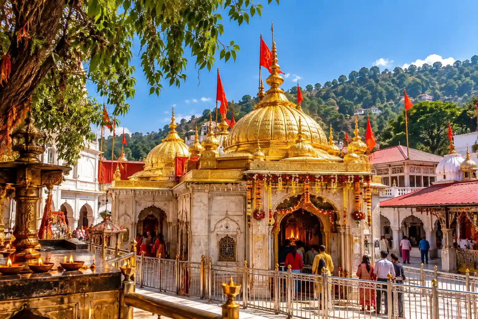 Jwala Ji Temple in Jwalamukhi, Kangra, Himachal Pradesh